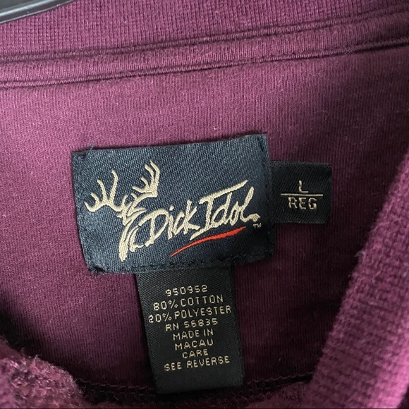 Vintage Dick Idols Cabelas Sweatshirt Mens Large - Picture 3 of 7